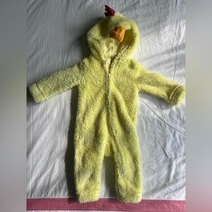 Old navy fleece chicken suit 12-18 months EUC